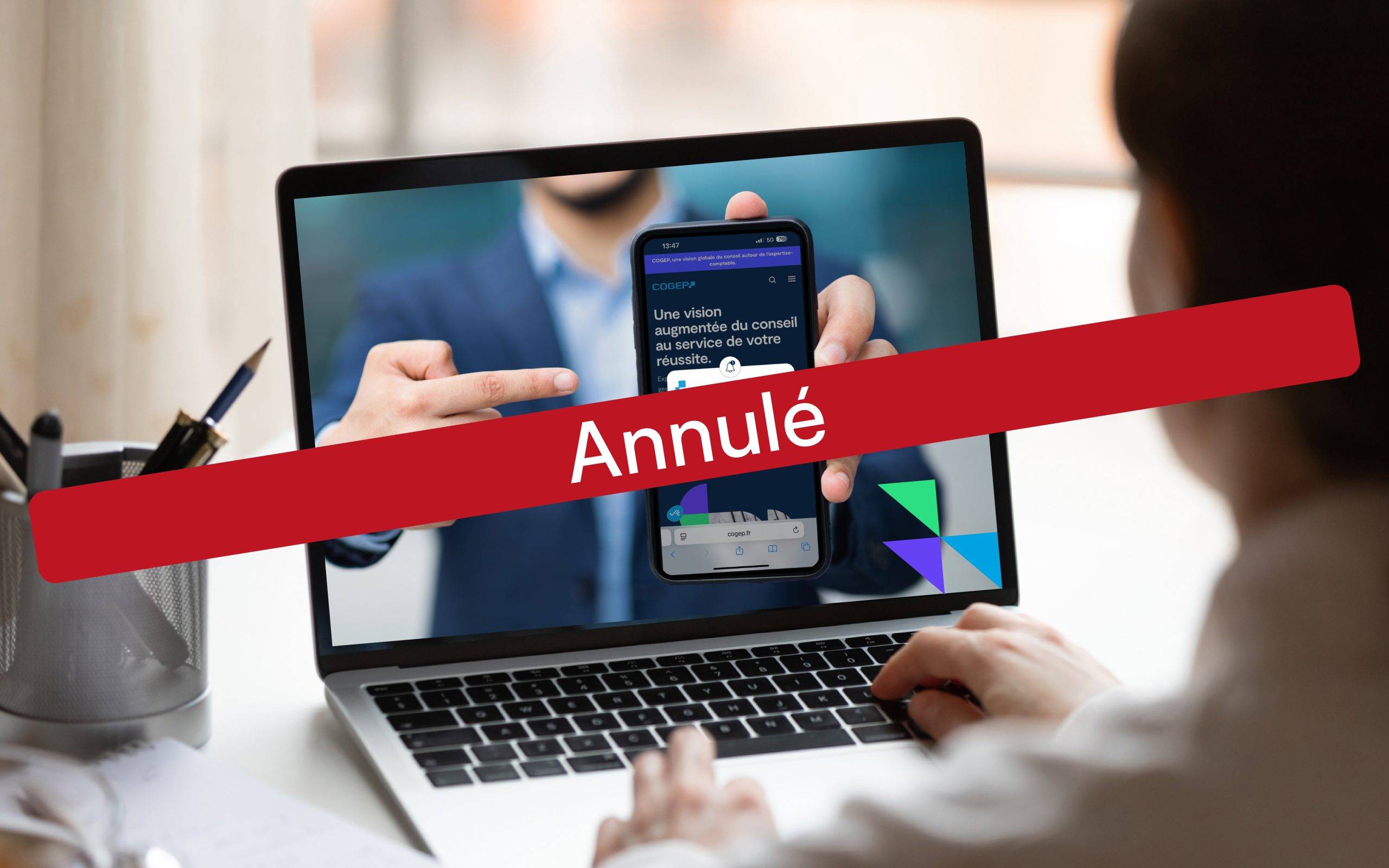 Visuel conférence site visio annulé LD